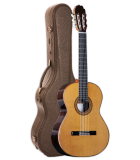 Guitarra clásica Alhambra modelo Profeisional Luthier Aniversario con estuche rígido