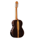 Guitarra clássica Alhambra modelo Profissional Luthier Aniversario com fundo e ilhargas em Ziricote maciço