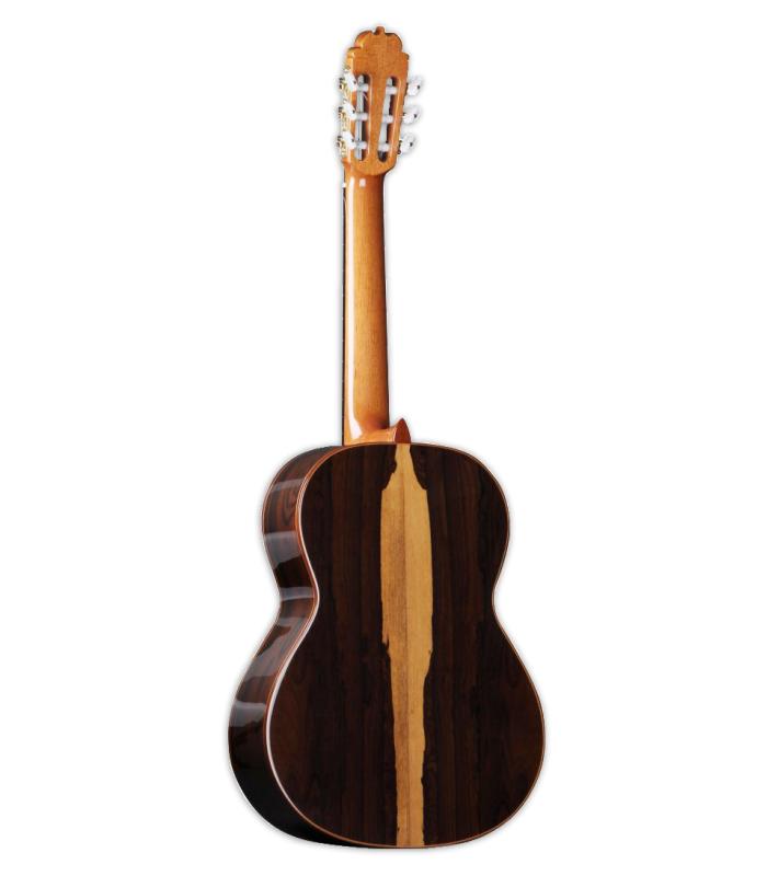 Guitarra clásica Alhambra modelo Profesional Luthier Aniversario con fondo y aros en Ziricote macizo