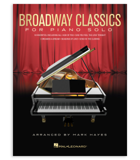 Capa do livro Broadway Classics for Piano Solo HL