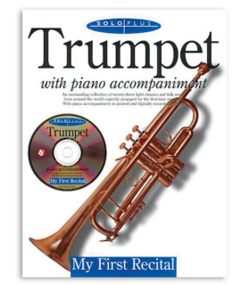 Capa do livro Solo Plus My First Recital Trumpet HL