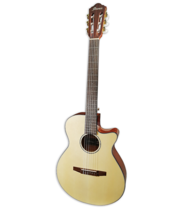 Guitarra eletroacústica Ibanez modelo AEG50 NT com cordas de nylon