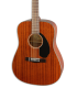 Tapa en caoba de la guitarra folk Fender modelo CD 60 All Mahogany Dreadnought V3