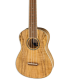 Tampo em spalted maple do Ukulele concerto Fender modelo Zuma WN Exotic