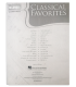 Índice del libro Classical Favorites for Recorder