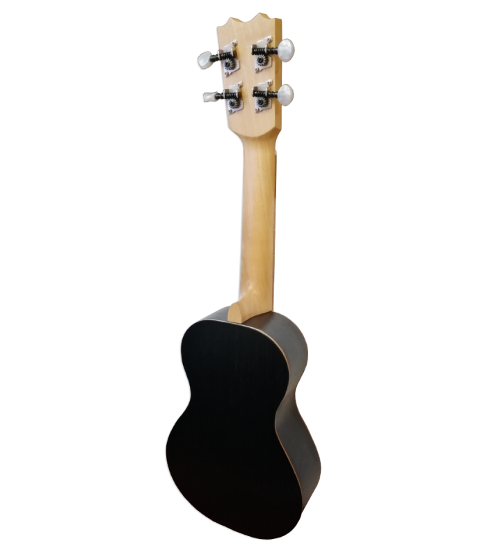 Fundo e ilhargas do ukulele em madeiras recicladas soprano APC modelo UKSLP