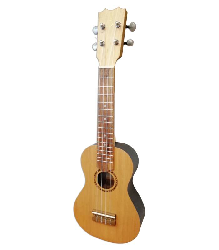 Ukelele soprano APC modelo UKSLP construido con maderas recicladas