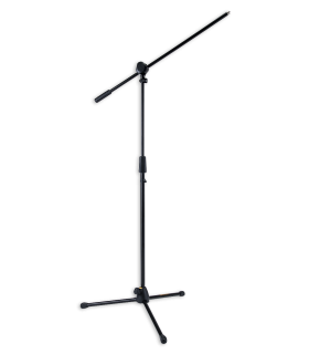 Soporte Hercules modelo MS-432B en negro con jirafa para micrófono