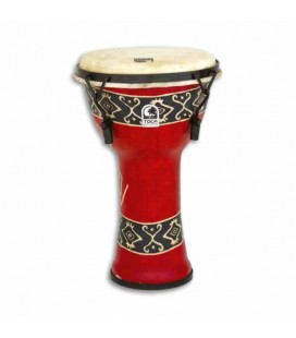Djembe Toca Percussion SFDMX 9RP Freestyle Afinação Mecânica Bali Red