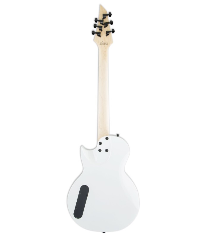 Back of the electric guitar Jackson model JS22 Monarkh SC