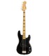 Guitarra baixo Fender Squier modelo Classic Vibe 70s Precision com acabamento preto
