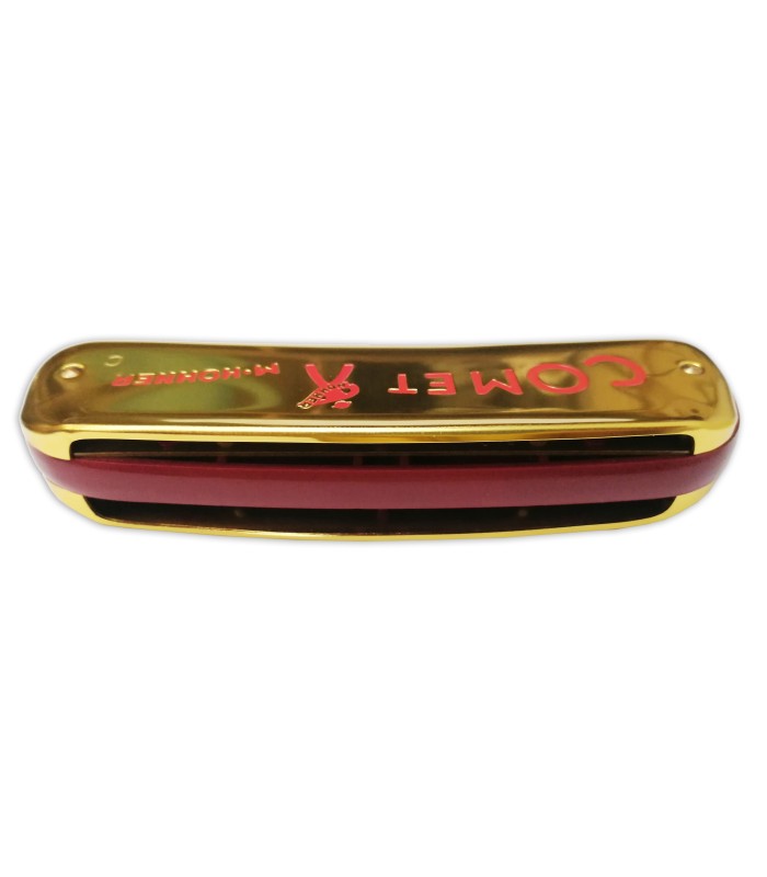Costas da harmónica Hohner modelo Comet 2503 32
