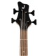Head of the bass guitar Jackson model JS2P Spectra black burst