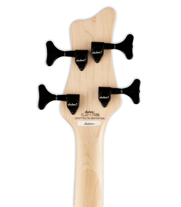 Machine head of the bass guitar Jackson model JS2P Spectra black burst