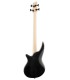Espalda de la guitarra bajo Jackson modelo JS2P Spectra Bass black burst