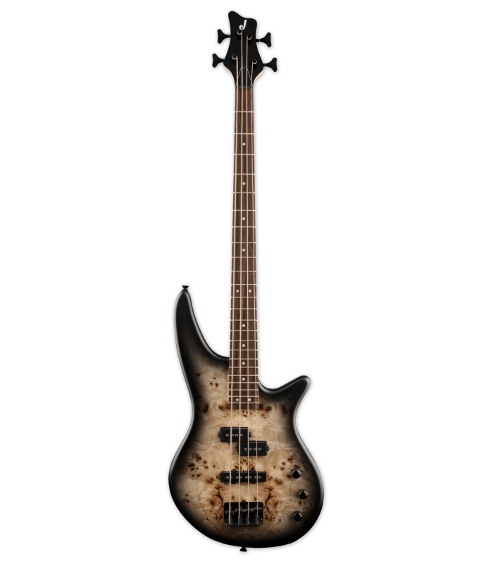 Guitarra baixo Jackson modelo JS2P Spectra Bass com acabamento black burst
