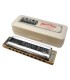 Harmonica Hohner model Marine Band Harmonic Minor in B flat with case