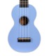 Sengon back and sides of the soprano ukulele Mahalo model MR1BLU