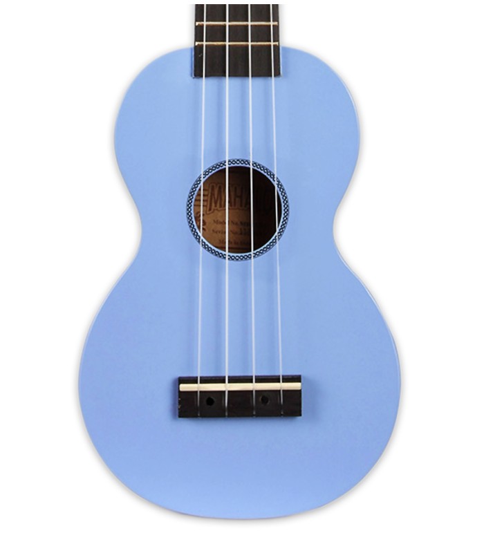 Tampo em sengon do ukulele soprano Mahalo modelo MR1BLU
