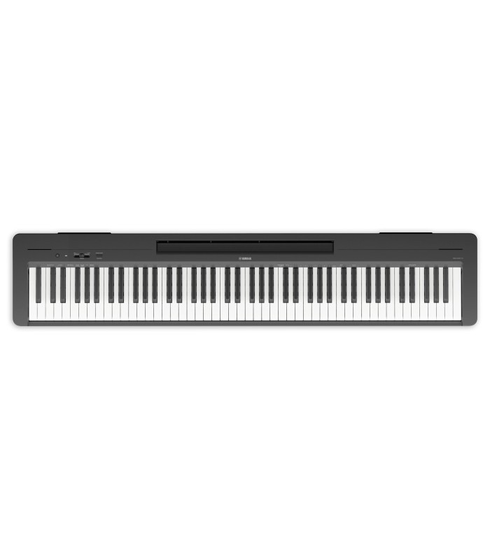 Digital piano Yamaha model P-145B in black and with 88 keys