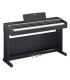 Piano digital Yamaha modelo YDP145 com acabamento preto