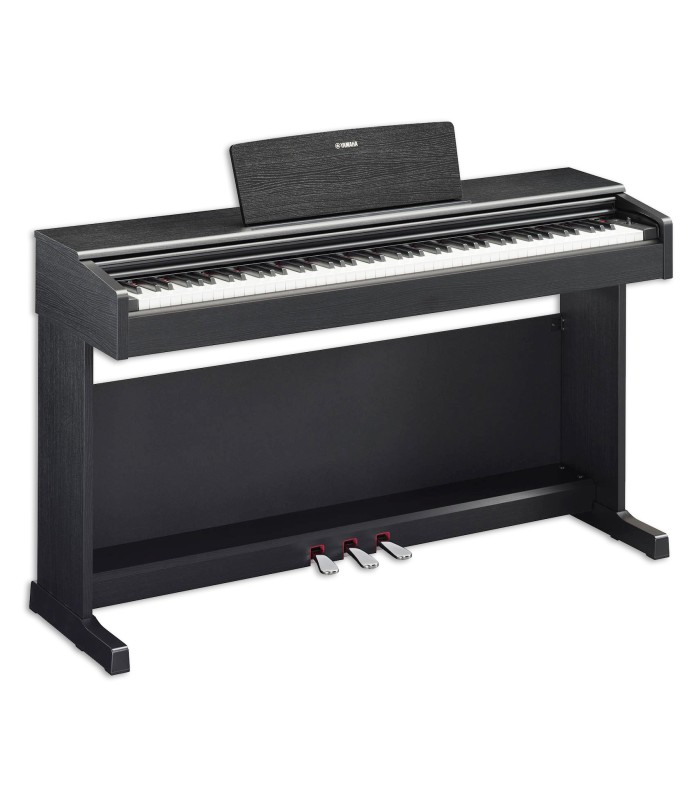 Piano digital Yamaha modelo YDP145 con acabado en negro