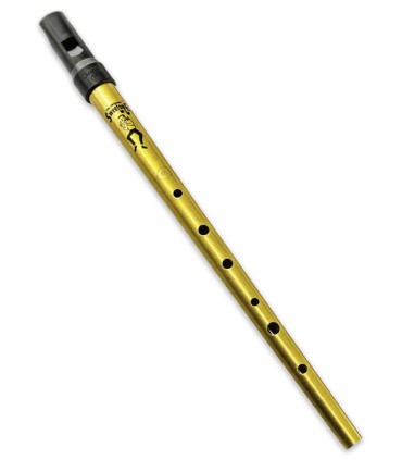 Tinwhistle Clarke model Sweetone in D and with golden finish