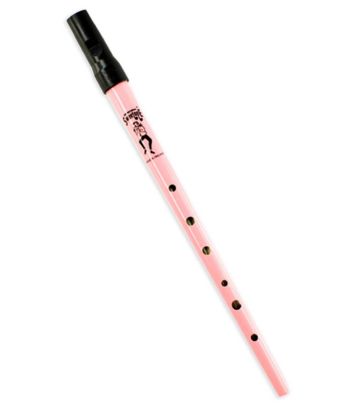Tinwhistle Clarke model Sweetone in D with pink finish