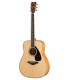 Acoustic guitar Yamaha model FG840 with a solid spruce top