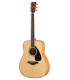 Guitarra acústica Yamaha modelo FG840 com tampo em spruce (abeto) maciço