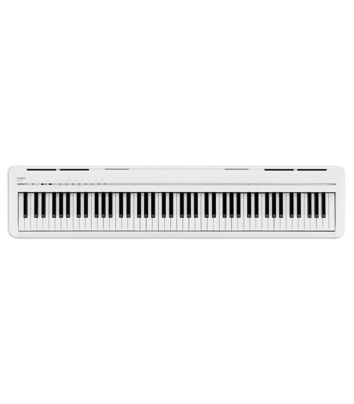 Piano digital Kawai modelo ES120W com acabamento branco