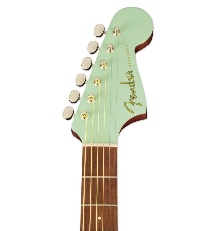 Cabeza de la guitarra electroacústica Fender modelo Newporter Player SFG