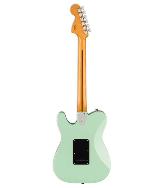Back of the electric guitar Fender model Vintera II 70S Tele Deluxe MN SFG