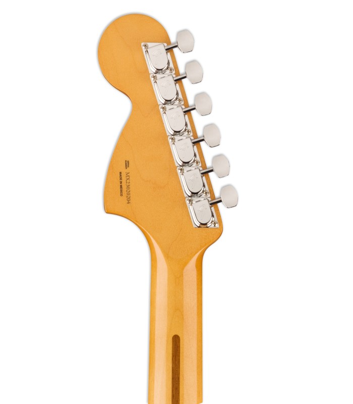 Clavijero Fender® Vintage de la guitarra eléctrica Fender modelo Vintera II 70S Strato RW SFG
