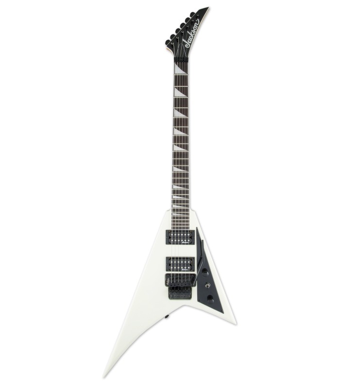 Guitarra eléctrica Jackson modelo JS32 Rhoads AH con acabado Ivory (marfil)