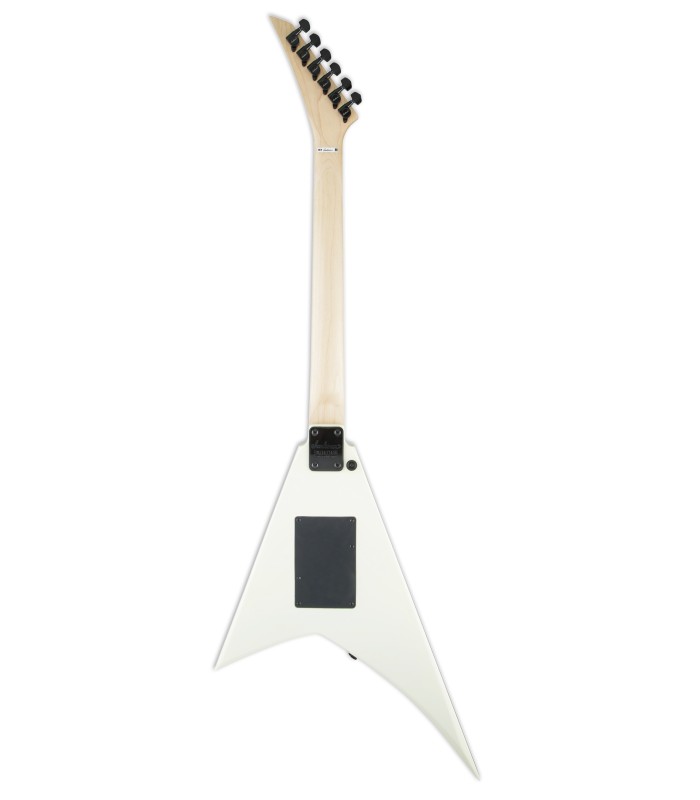 Costas da guitarra elétrica Jackson modelo JS32 Rhoads AH Ivory