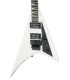 Detail of the Rhoads shape body of the electric guitar Jackson model JS32 Rhoads AH Ivory