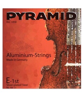 Juego de cuerdas Pyramid modelo 139100 en aluminio para viola de arco de tamaño 14"