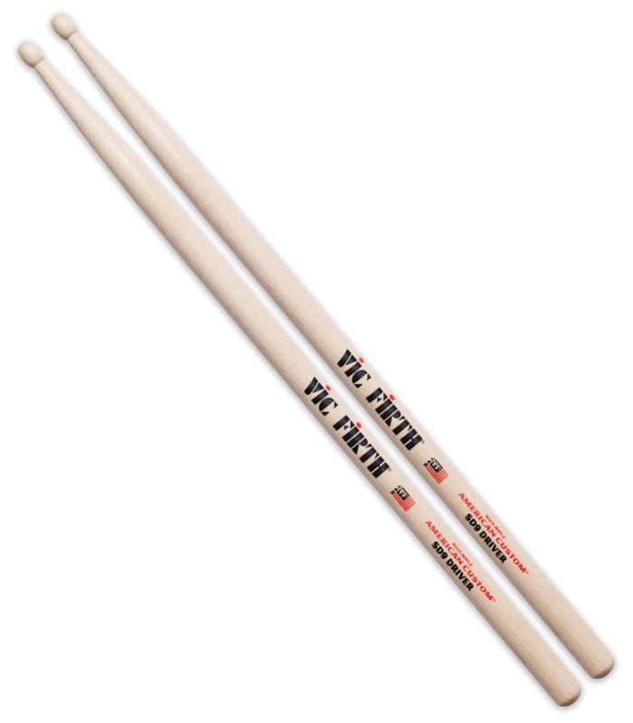 Par de baquetas Vic Firth modelo SD9 American Custom Driver