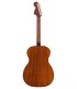 Sapele back and side of the electroacoustic guitar Fender model Monterey Standard Mahogany