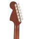 Carrilhão de estilo vintage da guitarra eletroacústica Fender modelo Monterey Standard Mahogany