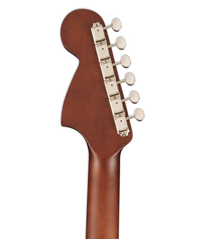 Vintage style machine head of the electroacoustic guitar Fender model Monterey Standard Mahogany