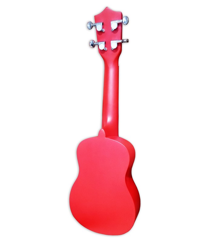 Fundo e ilhargas do ukulele soprano Maori modelo WK 4RED