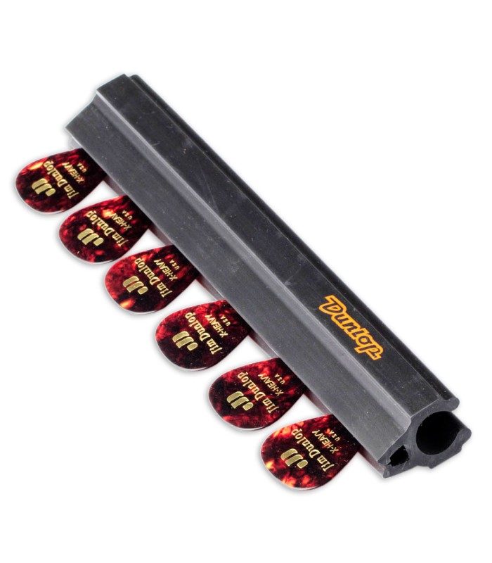 Soporte de púas Dunlop modelo 5010 para soporte de micrófono a sostener 6 púas