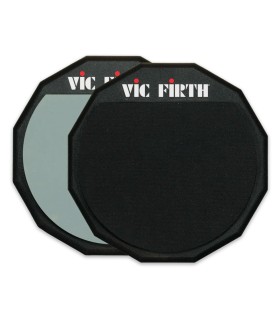 2 tipos de superficie del pad doble Vic Firth modelo Pad 12D 12 de 12"