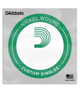 Corda Individual DAddario modelo NW020 com enrolado em nickel para guitarra elétrica