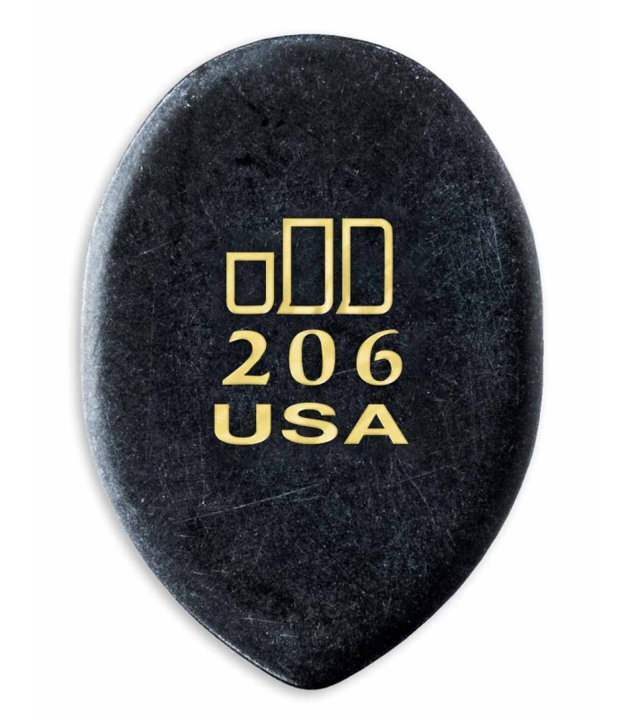 Palheta Dunlop modelo Jazztone 477R 206 Medium