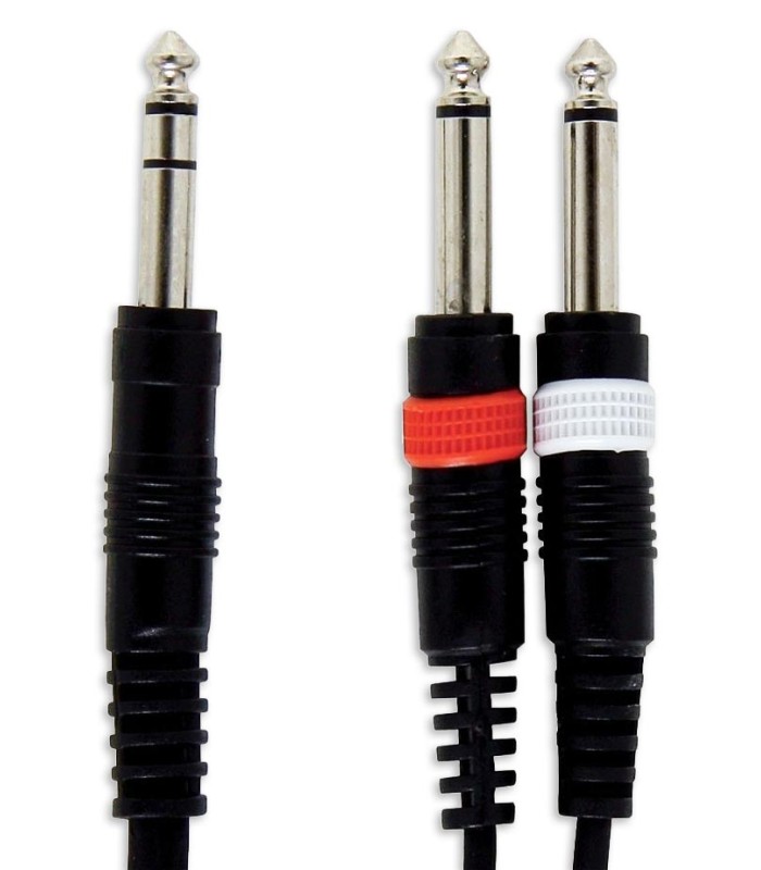 Cable Gewa modelo 190100 Basic Line Jack 2 Jack con 6 metros de longitud