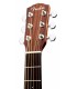 Cabeza de la guitarra eletroacústica Fender modelo Concert CC 140SCE Sunburst