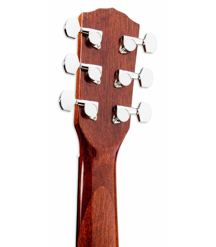 Clavijero cromado de la guitarra eletroacústica Fender modelo Concert CC 140SCE Sunburst